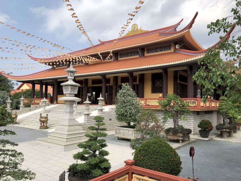 Nơi đây đã trở thành đạo tràng tu học của nhiều tín đồ Phật giáo